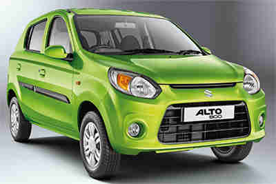 Maruti的Alto 800（Facelift）省油的9％