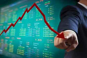 现场股票市场更新 -  Sensex，漂亮下降超过1％
