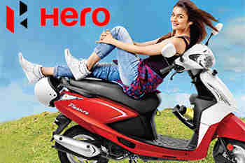 Hero Motocorp时钟的强劲增长28％，8月616,424股