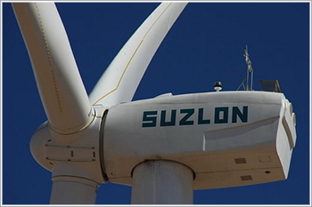 Suzlon Energy伙伴与AMP Solar;股票略微上升