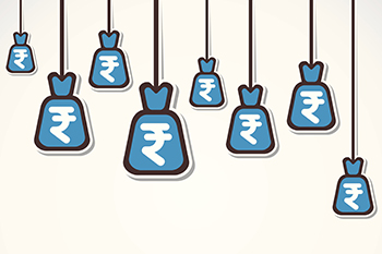 印度的外汇储备高达1.408亿美元至$ 363.351 bn