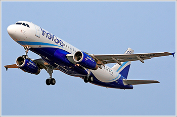 靛蓝提升！Interglobe航空飞往T AKE D超过13个月的24个空中客车A320neo飞机