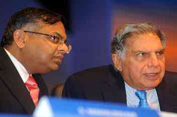 ratan tata：n在n chandrasekaran上