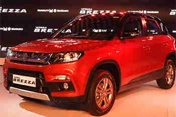 Maruti Suzuki Vitara Brezza记录了另一个里程碑;销售超过10万台