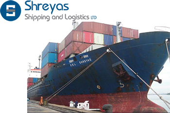 Shreyas Shipping击中20％的上路