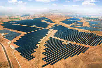 印度北印度的Azure Power Commiss 150MW太阳能电力工程