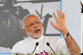 PM Narendra Modi在“推进亚洲的会议上”提供地址：投资未来