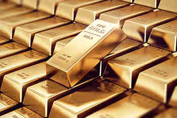 黄金，银贸易降低美元