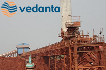 Vedanta Dips 4％;与Odisha Govt签署协议