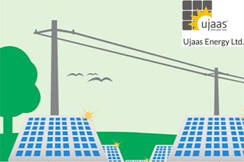 Ujaas Energy从印度机场权威收到订单后缩放12％