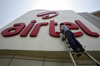 Bharti Airtel在一年中的第一个月增加了355万人移动用户