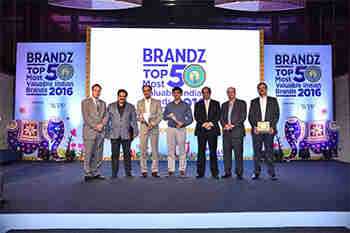 印度的Brandz Top 50品牌估值超过三年的30％