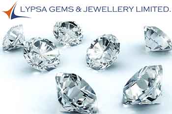 Lypsa Gems获得钻石和钻石镶嵌珠宝的订单价值17.7亿卢比，库存闪耀1.27％