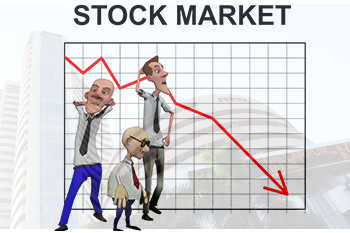 现场股票市场更新 -  Sensex下降超过400分