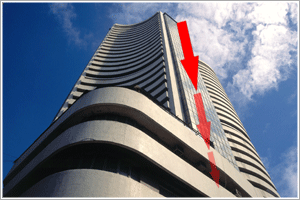 Sensex下跌超过150点;银行业务，资本货物拖累