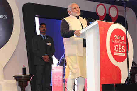 我的目标是“改革转变”：Narendra Modi在经济时代全球商业峰会