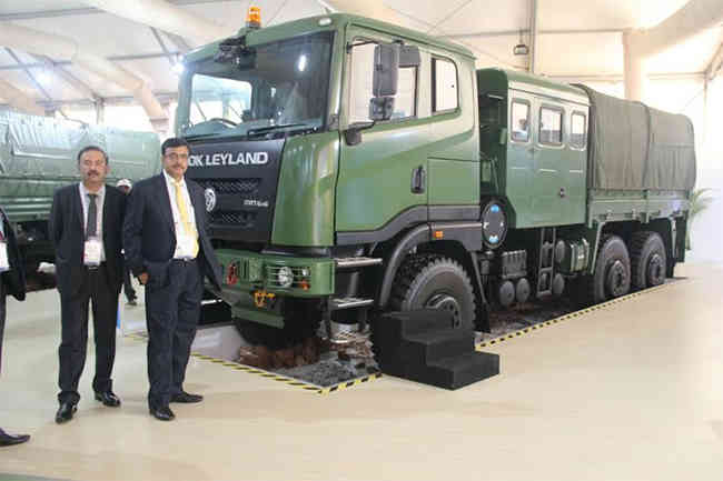 Ashok Leyland在国防业务中寻求更大的份额