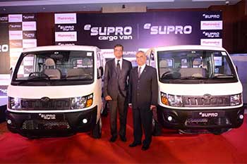 Mahindra推出“esupro”电动货物和乘客面包车