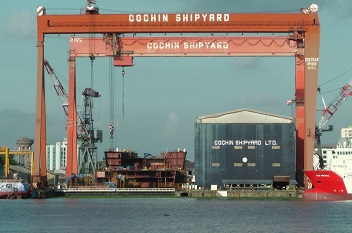 科钦造船厂列出440卢比