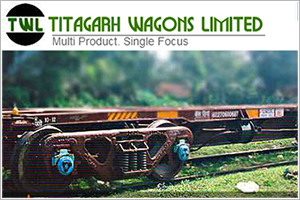 铁路股票集会; Titagarh Wagons Soars 4.7％