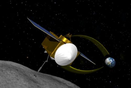 NASA的奥西里斯雷克斯对小行星着陆点进行低空飞越