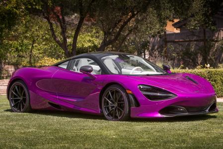 紫色迈凯轮Speedtail是绝对的杰作