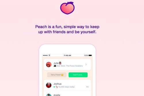 亲自体验Peach这是一个全新的ios社交网络感觉很像Slack