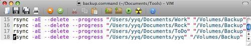 教大家MacOSX系统技巧:用Rsync备份文件