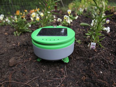 这个太阳能机器人可以清除你的花园