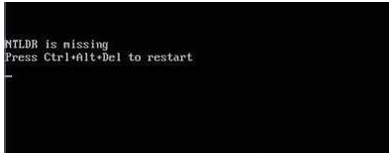教大家安装系统后重启出现ntldr is missing无法进入系统的解决方法
