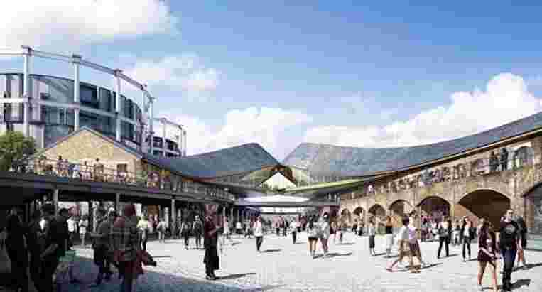 Heatherwick设计的购物区将在伦敦的国王十字车站开放