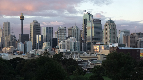 帕拉马塔提供了一个繁荣的氛围以外的悉尼CBD