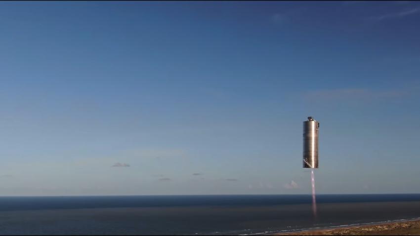 SpaceX Starship Prototype完成500英尺跳