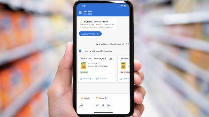 沃尔玛为员工推出 Ask Sam语音助手