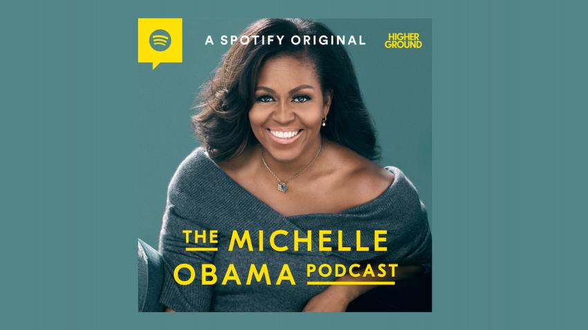 Spotify从Michelle Obama的播客中测试可共享的报价