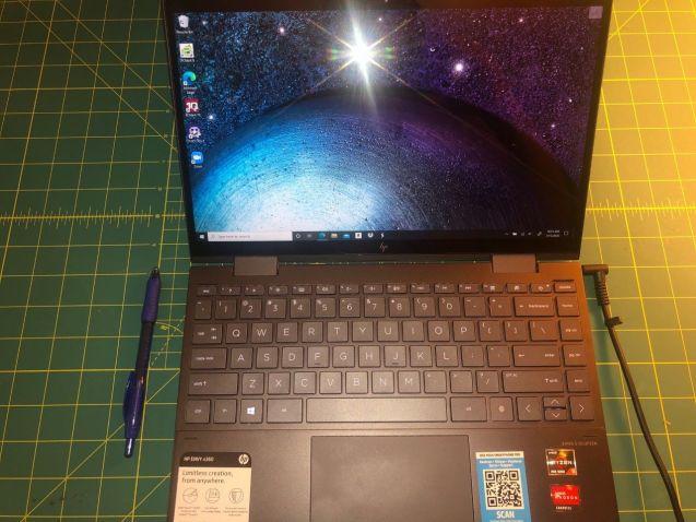 搭配基于AMD锐龙的HP Envy x360