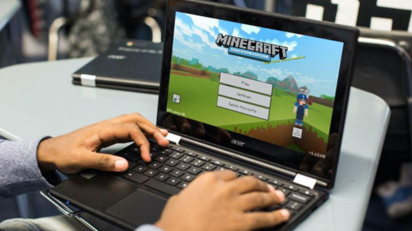 微软推出适用于Chromebook的Minecraft