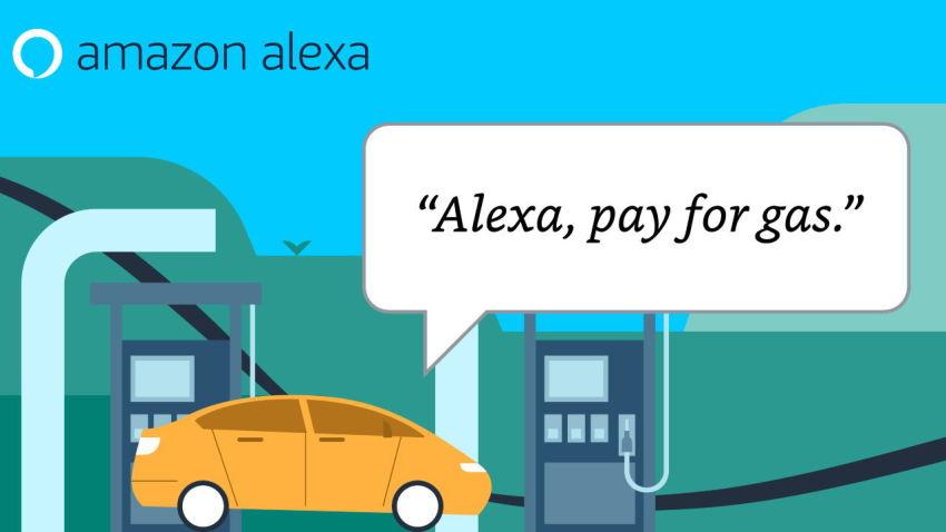 Alexa现在可以在超过11500个埃克森美孚站和美孚站购买汽油