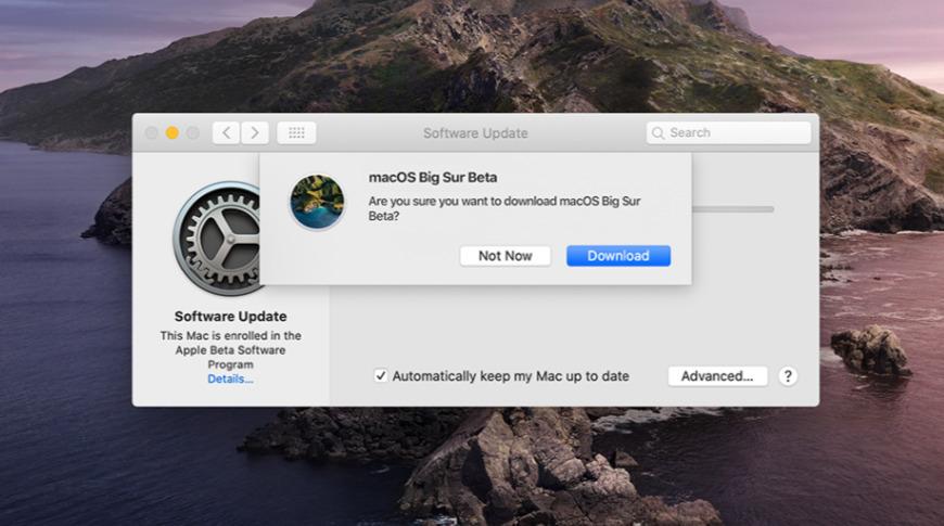 苹果发布macOS Big Sur的第三个公开Beta版