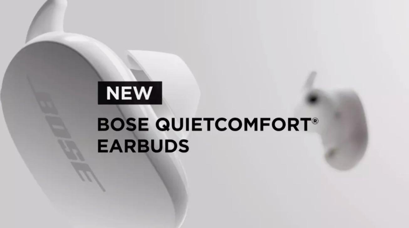 AirPods Pro竞争对手Bose QuietComfort耳塞在促销视频中泄漏