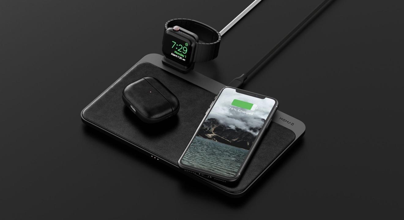 Nomad将Apple Watch适配器与可自由放置的Base Pro捆绑在一起