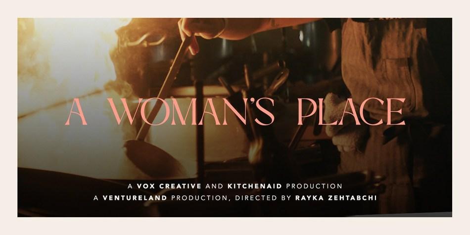 KitchenAid纪录片女人的位置赋予了烹饪行业中的女性权力