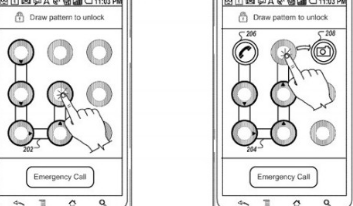 Google专利将使用模式将设备解锁到应用中