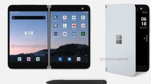 微软根据泄漏的视频为Surface Duo配备了独特的通知功能