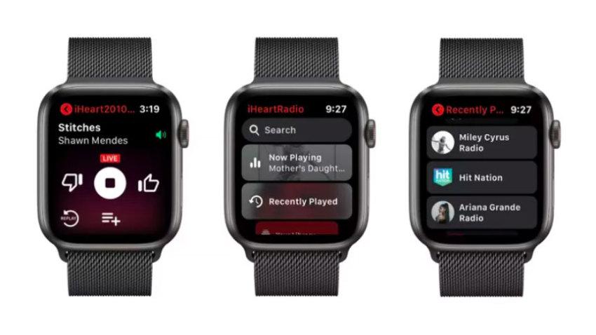 iHeartRadio现在可在Apple Watch上使用