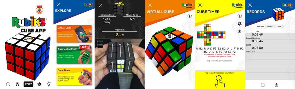 New Rubik的官方多维数据集应用程序解决了世界上最喜欢的难题