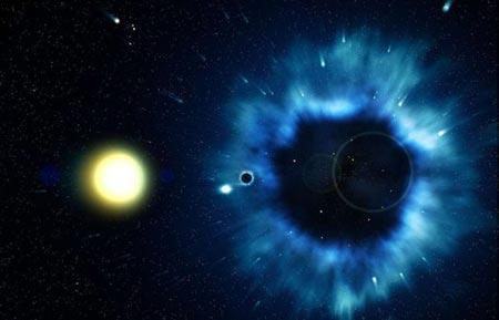 科技在线：合并黑洞二进制可能潜伏在巨大的螺旋星系的郊区