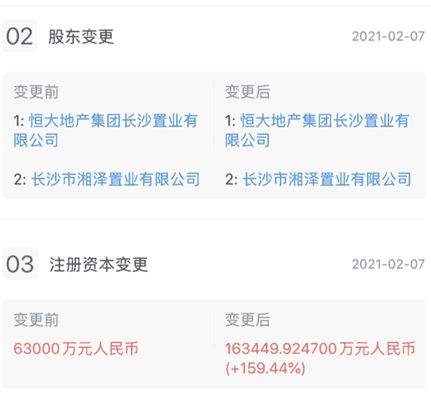 房产资讯：恒大地产旗下株洲金碧置业增资10亿