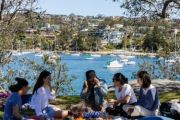 悉尼海滨郊区保持了小镇的氛围