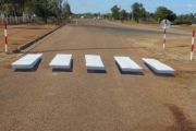 昆士兰内陆城镇Boulia最近修建3D人行横道